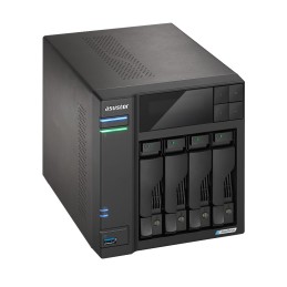 Asustor LOCKERSTOR 4 Gen2 (AS6704T) NAS Desktop Collegamento ethernet LAN Nero N5105