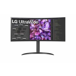 LG 34WQ75X-B Monitor PC 86,4 cm (34") 3440 x 1440 Pixel Quad HD LED Nero