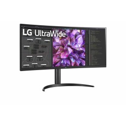 LG 34WQ75X-B Monitor PC 86,4 cm (34") 3440 x 1440 Pixel Quad HD LED Nero