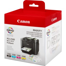 Canon Confezione multipla di inchiostri PGI-2500 BK C M Y