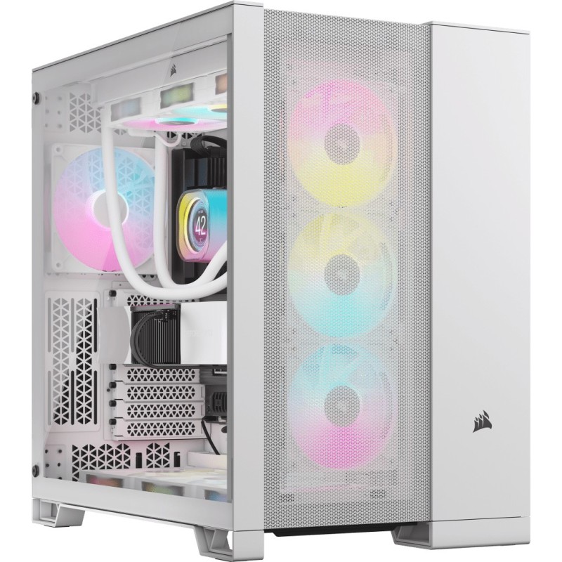 Geh Midi 6500D Airflow Tempered Glass White