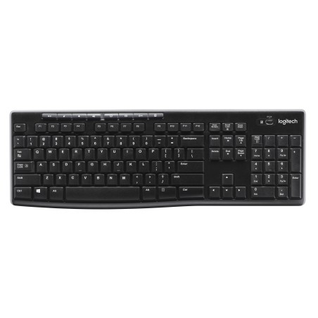 Logitech Wireless Keyboard K270 tastiera RF Wireless QWERTZ Tedesco Nero