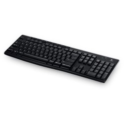 Logitech Wireless Keyboard K270 tastiera RF Wireless QWERTZ Tedesco Nero