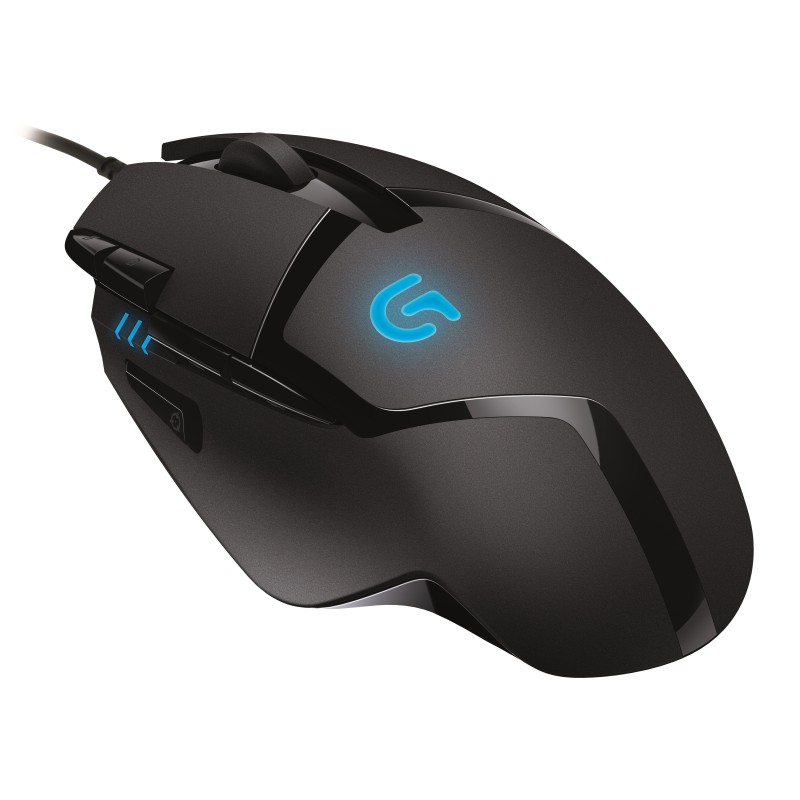 Logitech G402 Hyperion Fury FPS Gaming Mouse Anthrazit 910-004067