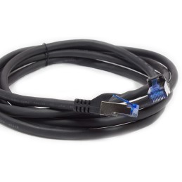 Alcasa 8060-SF015S cavo di rete Nero 1,5 m Cat6a S FTP (S-STP)