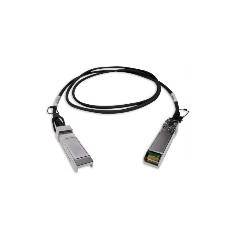 QNAP CAB-DAC15M-SFPP-DEC02 cavo InfiniBand e in fibra ottica 1,5 m SFP+ Nero