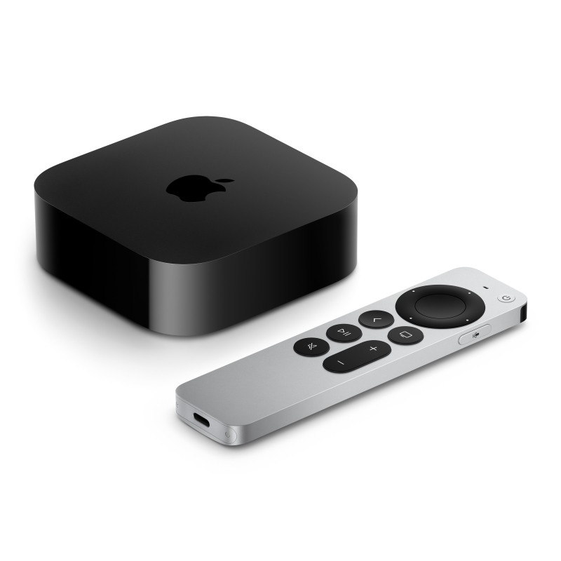 Apple TV 4K Nero, Argento 4K Ultra HD 128 GB Wi-Fi Collegamento ethernet LAN