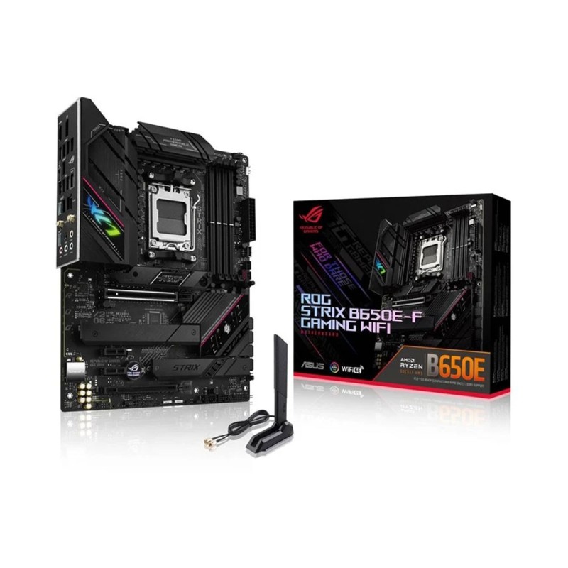 ASUS ROG STRIX B650E-F GAMING WIFI ATX Mainboard Sockel AM5 M.2/USB3.2-C/DP/HDM