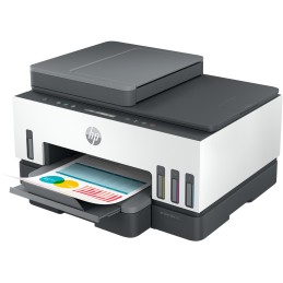 HP Smart Tank Stampante multifunzione 7305, Colore, Stampante per Abitazioni e piccoli uffici, Stampa, Scansione, Copia, ADF,