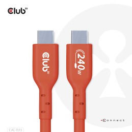 CLUB3D CAC-1513 cavo USB 3 m USB 2.0 USB C Arancione