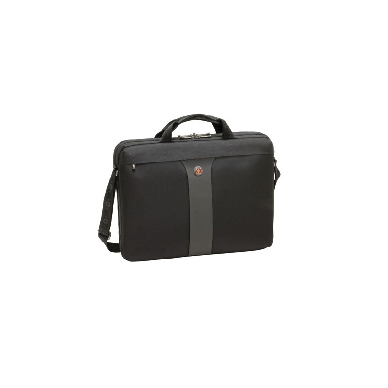 Wenger SwissGear Legacy 17 43,2 cm (17") Valigetta ventiquattrore Nero, Grigio Wenger SwissGear Legacy 17 43,2 cm (17") Valigetta ventiquattrore Nero, Grigio
