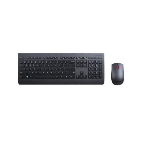 Lenovo 4X30H56809 tastiera Mouse incluso RF Wireless QWERTZ Tedesco Nero