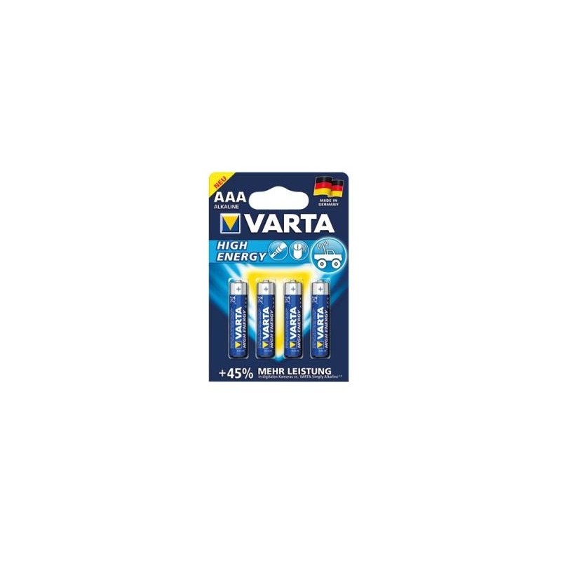 Varta AAA, Alkaline, 1.5 V Batteria monouso Mini Stilo AAA Alcalino