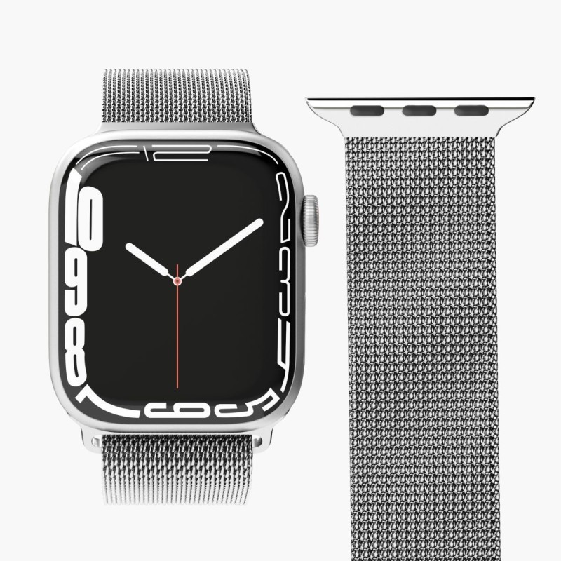 Vonmählen Milanese Loop Case 2 Band One Silver 42/44/45/49mm