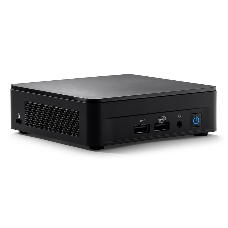 Intel NUC 12 Pro Kit NUC12WSKi5 UCFF Black i5-1240P - TASTIERA QWERTZ