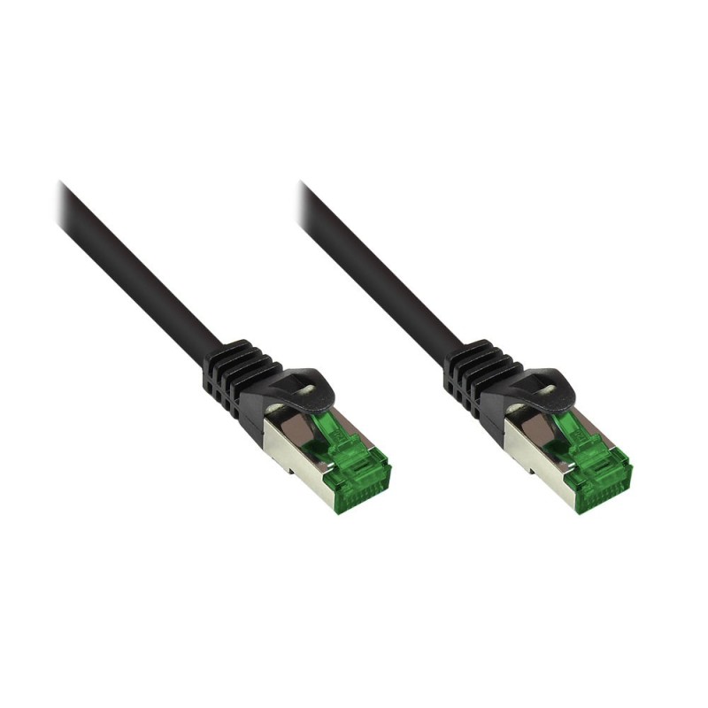 Alcasa 8062-H020S cavo di rete Nero 2 m Cat6a S FTP (S-STP)