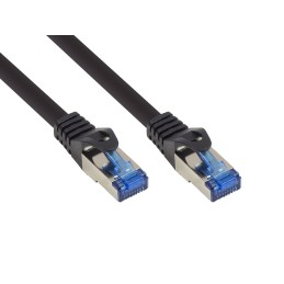 Alcasa 8060-SF030S cavo di rete Nero 3 m Cat6a S FTP (S-STP)