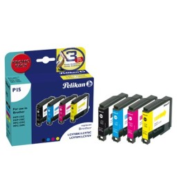 Pelikan 360670 cartuccia d'inchiostro 4 pz Nero, Ciano, Magenta, Giallo