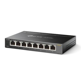 TP-Link TL-SG108S Non gestito Gigabit Ethernet (10 100 1000) Nero