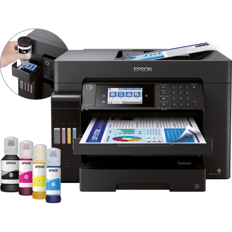 EcoTank ET-16650 - Multifunktionsdrucker - Farbe - Tintenstrahl - ITS - A3 pl...