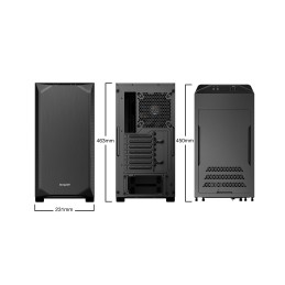 be quiet! BGW34 computer case Midi Tower Nero