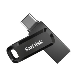 SanDisk Ultra Dual Drive Go unità flash USB 256 GB USB Type-A   USB Type-C 3.2 Gen 1 (3.1 Gen 1) Nero