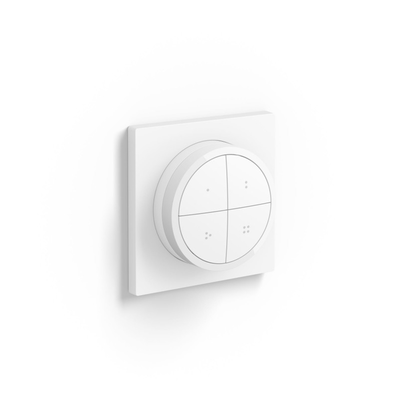 Philips Hue Tap dial switch Interruttore Wireless Bianco Philips Hue Tap dial switch Interruttore Wireless Bianco