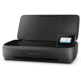 HP OfficeJet Stampante All-in-One portatile 250, Colore, Stampante per Piccoli uffici, Stampa, copia, scansione, ADF da 10 fogli