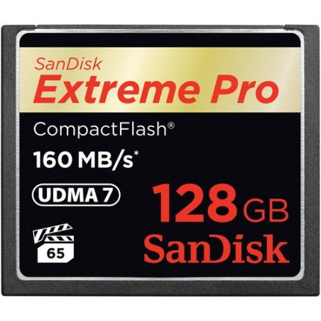 SanDisk 128GB Extreme Pro CF 160MB s CompactFlash