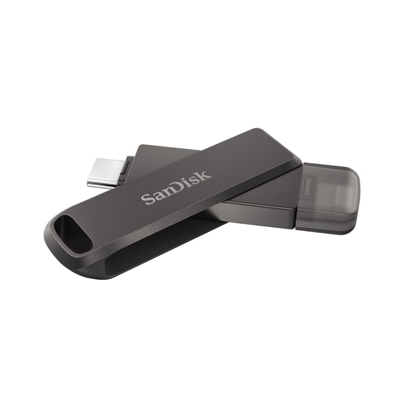 SanDisk iXpand unità flash USB 64 GB USB Type-C   Lightning 3.2 Gen 1 (3.1 Gen 1) Nero