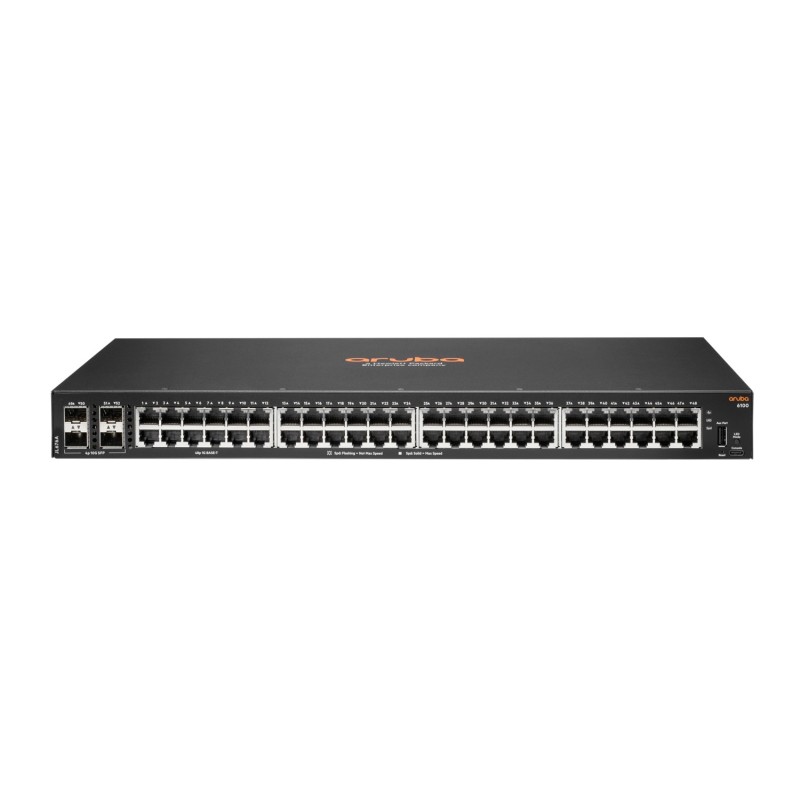 Aruba 6100 48G 4SFP+ Switch - Switch - managed