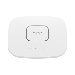 NETGEAR Insight Cloud Managed WiFi 6 AX6000 Tri-band Multi-Gig Access Point (WAX630) 6000 Mbit s Bianco Supporto Power over