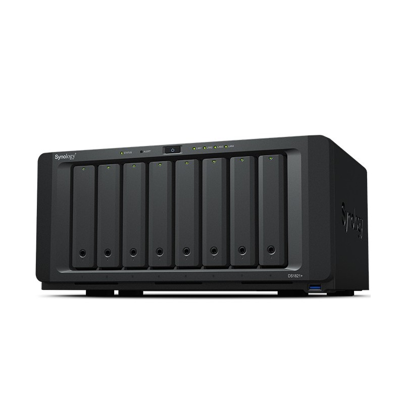 Synology DiskStation DS1821+ server NAS e di archiviazione Tower Collegamento ethernet LAN Nero V1500B