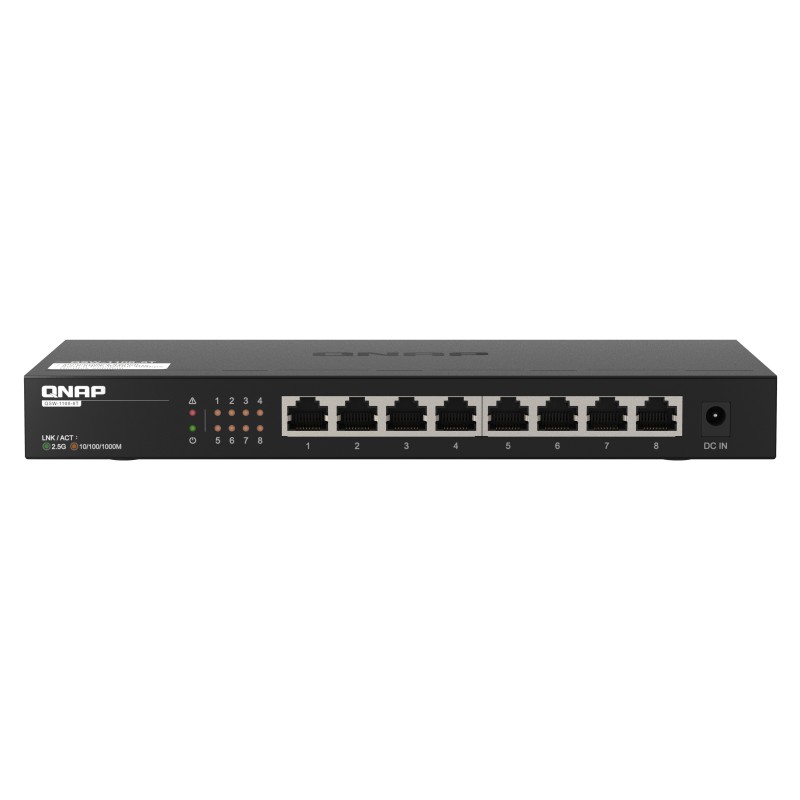 QSW-1108-8T - Switch - unmanaged - 8 x 10/100/1000/2.5G