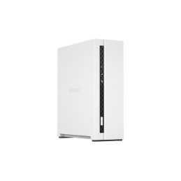 QNAP TS-133 server NAS e di archiviazione Tower Collegamento ethernet LAN Bianco