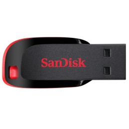 SanDisk Cruzer Blade unità flash USB 16 GB USB tipo A 2.0 Nero, Rosso