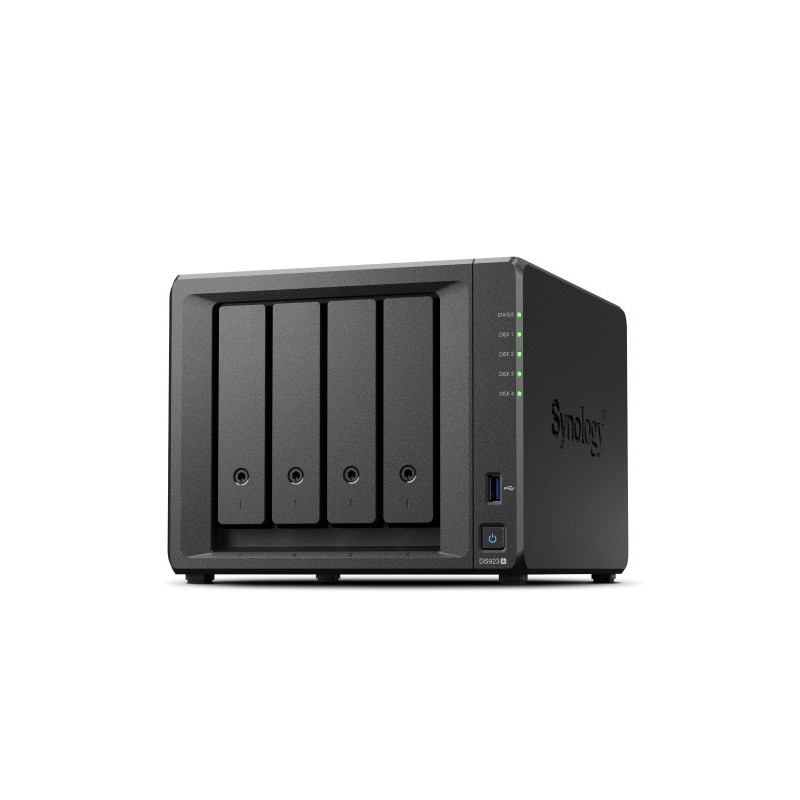 Synology DiskStation DS923+ server NAS e di archiviazione Tower Collegamento ethernet LAN Nero R1600 Synology DiskStation DS923+ server NAS e di archiviazione Tower Collegamento ethernet LAN Nero R1600