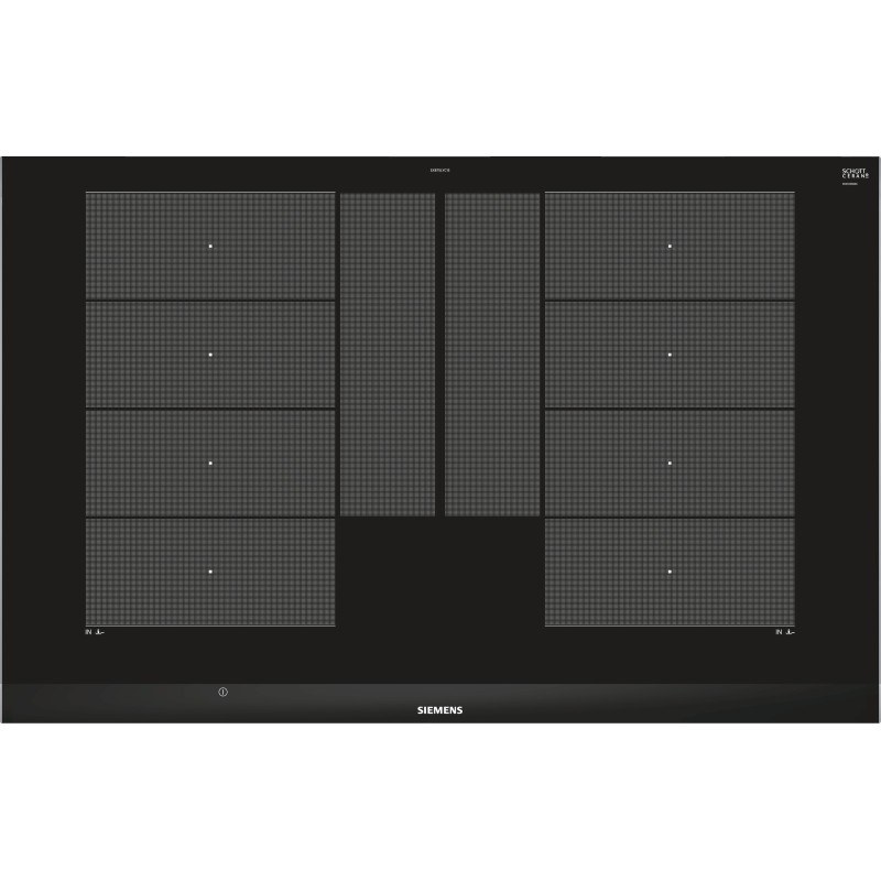 Siemens EX875LYC1E piano cottura Nero Da incasso Piano cottura a induzione 4 Fornello(i)