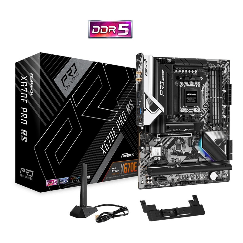 X670E Pro RS - Motherboard - ATX - Socket AM5 - AMD X670E Chipsatz - USB 3.2 ...