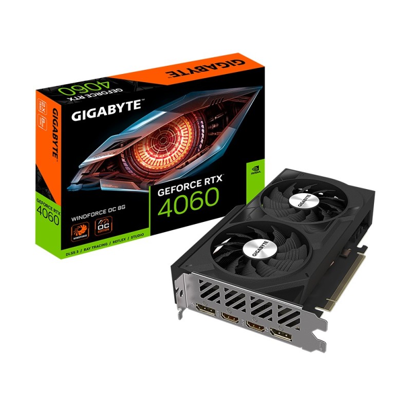 GeForce RTX 4060 WINDFORCE OC 8G - Grafikkarten