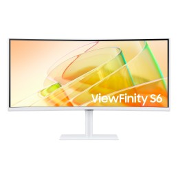 Samsung S65TC Monitor PC 86,4 cm (34") 3440 x 1440 Pixel 4K Ultra HD LED Bianco