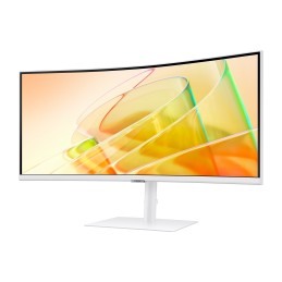 Samsung S65TC Monitor PC 86,4 cm (34") 3440 x 1440 Pixel 4K Ultra HD LED Bianco