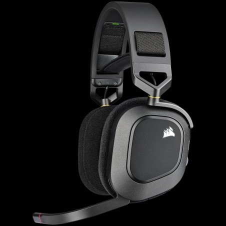 Corsair HS80 RGB Auricolare Wireless A Padiglione Giocare Nero