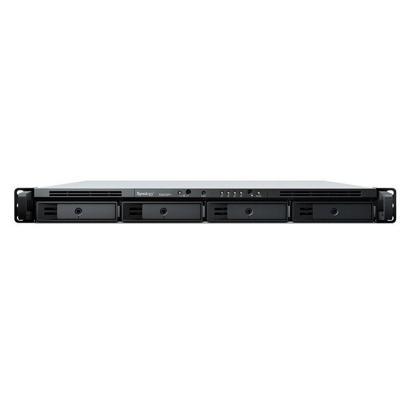 Synology RackStation RS822RP+ server Rack (1U) AMD Ryzen V1500B 2,2 GHz 2 GB DDR4-SDRAM 150 W Synology RackStation RS822RP+ server Rack (1U) AMD Ryzen V1500B 2,2 GHz 2 GB DDR4-SDRAM 150 W