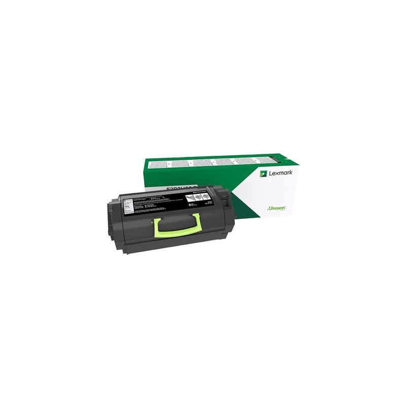 Lexmark 63B2X00 cartuccia toner 1 pz Originale Nero Lexmark 63B2X00 cartuccia toner 1 pz Originale Nero