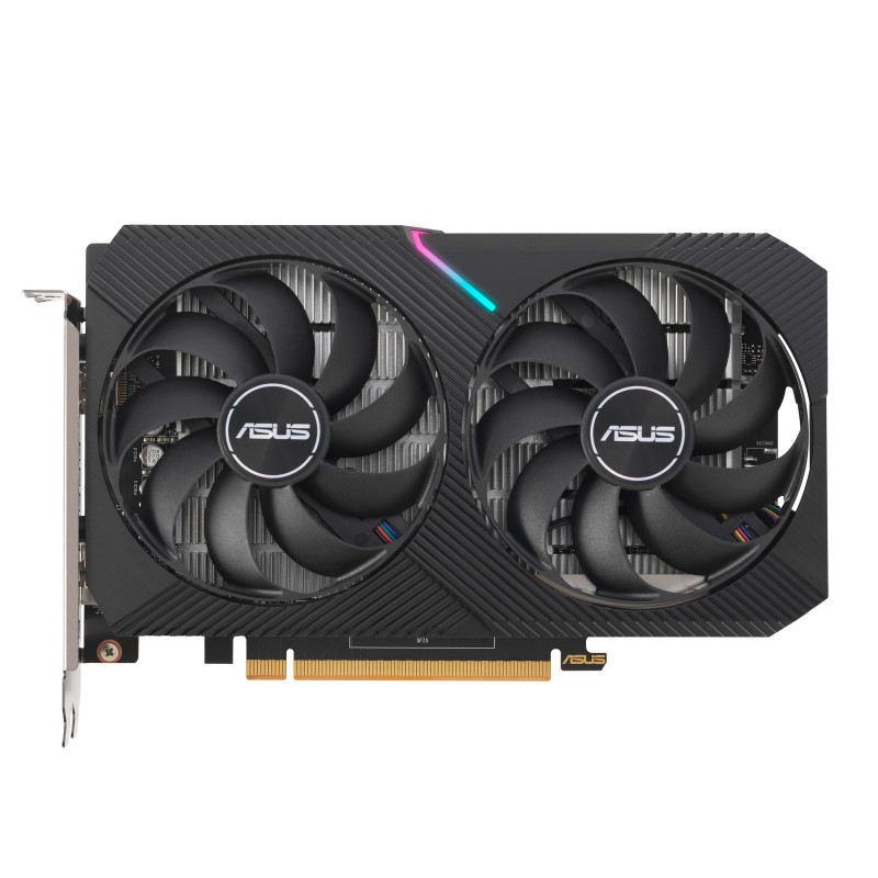 ASUS AMD Radeon RX 6400 Dual Grafikkarte 4GB GDDR6 DP/HDMI