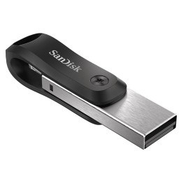 SanDisk iXpand unità flash USB 64 GB USB Type-A   Lightning 3.2 Gen 2 (3.1 Gen 2) Nero, Argento