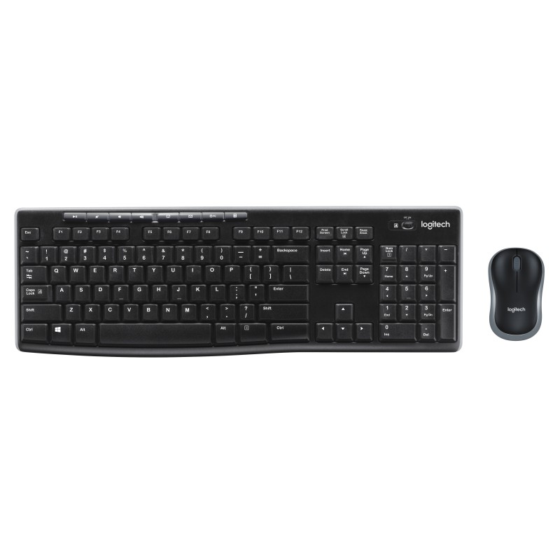 Logitech MK270 Kabellose Maus-Tastaturkombination con Nano-Empfänger 920-004511