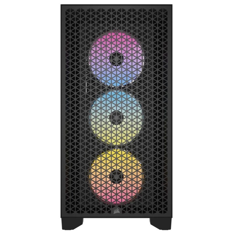 Corsair 3000D RGB Airflow schwarz Midi Tower ATX Gaming Gehäuse