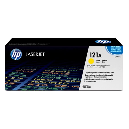 HP Cartouche d'impression jaune Color LaserJet C9702A avec technologie d'impression intelligente cartuccia toner 1 pz Originale